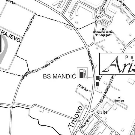 Bed & Breakfast Arizona Sarajevo 3*